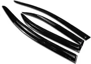 FUWKAIZS Window Visor Wind Rain Cap Sun Smoke Guard Deflector Vent Shade Raincoat Shelter Compatible for Mitsubishi Pajero V73 V75 V93 V97 2006-2019