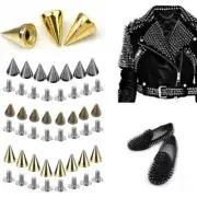 Metal Leather Belt Wallet Screw Nail Stud Spike Rivets Shoes Clothes Decoration