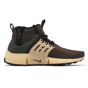 Nike Air Presto Mid Utility 咖啡 軍綠 襪套 魚骨鞋 男鞋 【ACS】 DC8751-200