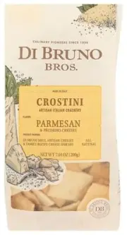 Di Bruno Crostini Parmesan Pecorino 7.04 oz (Pack of 12)