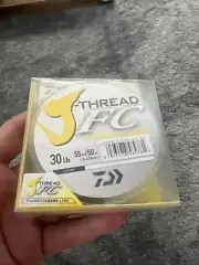 Daiwa J-Fluoro Fluorocarbon Leader 30Lb - 55Yd Japanese Fluorocarbon Material