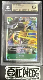 BGS 9.5 One Piece OP03-025 SR Krieg - English - Pillars of Strength