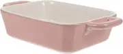 PEPLAYTAL Oven Trays Microwave Baking Pan Ceramic Cookie Baking Dish Easy to Clean