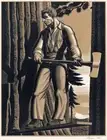 The Faller : Rockwell Kent : Archival Quality Art Print