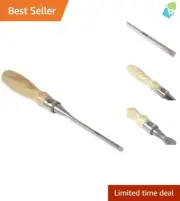 Richter Extra 1/4" Bevel Edge Chisel - Cryogenic Treated for Precision Crafting