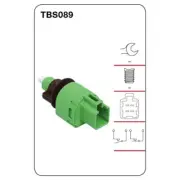 TRIDON STOP LIGHT SWITCH FOR LANDCRUISER VDJ200 UZJ200, PRADO 150, RAV4 05-16 (for: Toyota)