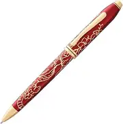 Cross Townsend Year of The Tiger Ballpoint Pen, Red Lacquer