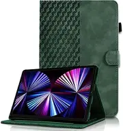 Oduio iPad Pro 11 Inch Case 2022 2021 2020 2018, iPad Air 5th /Air 4th Generation Tablet Case with Magnetic Clasp Premium PU Leather Flip Folio Tablet Cover, Army Green