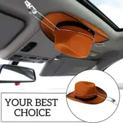 2Pcs Car Hat Holder Saver Riding Helmet Akubra Equestrian Hard Spring Load Cover