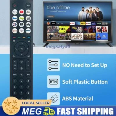 Replacemen For Hisense TV Remote 43A7HAU/50A7HAU/55A7HAU/65A7HAU/75A7HAU/85A7HAU