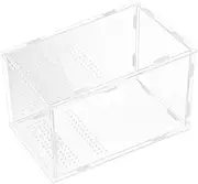 Plastic Snake Breeding Container Spider Accessories Ventilated Spider Enclosure Box