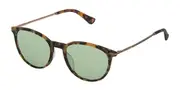 Police SPL474 HIGHWAY 5 742M Women’s Sunglasses Tortoiseshell Size 52
