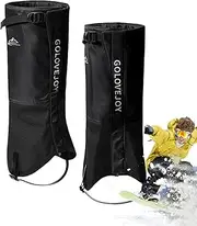 Boot Gaiters Waterproof - Water Proofing Leg Gaiters for Hunting - Hiking Supplies for Snowboarding, Snow Sports, Hiking, Walking Mountaineering Buniq