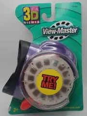 View-Master Purple 3d Viewer - w/ Demo Reel - NEW SEALED