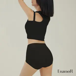 【EnamoR】加高螺紋收腹輕機能塑身褲