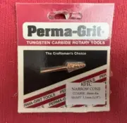 NEW Perm Grit Permagrit Rotary Narrow Cone COARSE 8mm RF-1C