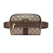 New Authentic Gucci Medium Ophidia GG Supreme Canvas/Leather Belt Bag Size 85cm