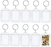 [TOVINANNA] Photo Keychain Keychain Photo Carabiner Photo Frame Keychain Key Chain Rings Kit Keychain Picture Holder Key Chain Picture Frame Keys Cute Key Chain Mini