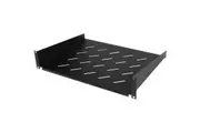 CyberPower CRA50001 2U Rack-mountable Rack Shelf for Monitor, Server - 482.60 mm Rack Width x 330.20 mm Rack Depth - Black - 27.22 kg Weight Capacity