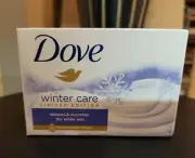 Dove Winter Care Bar Soap Limited Edition Bar Soap One 3.75oz Bar