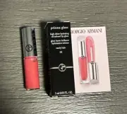 Giorgio Armani Prisma Glass High Shine Lip Glass No 02 Candy Halo Sample 0.03 oz