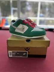 Warren Lotas - “Toxic Green” - Custom SB Dunk Low Size 8.5