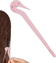 Generic Elastic Hair Bands Remover | Safe & Easy Elastic Tie Cutter Tool, Portable Hair Bands Remover for Kids & Girls, Pink, 1 Count
