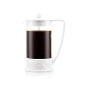 Bodum 1.0 L Off white BRAZIL French Press coffee maker, 8 cup, 1.0 l, 34 oz 1 pcs