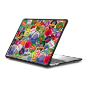 MacBook Air 13-inch (M2 - M4) Impact Case Devil Fruits Label Sticker Laptop Case