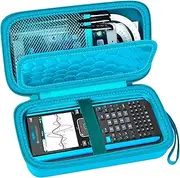 PAIYULE Case for Texas Instruments TI-Nspire CX CAS Color/for TI-30XIIS II Graphing Calculator, Travel Large Capacity for Pens, Cables and Accessories -Green(Box Only) (TIGreenCal-PYLCASE002)