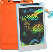 LCD Writing Tablet for Kids Set of 2 - Colorful Doodle Board - 10 Inch Erasable