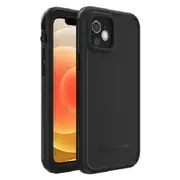 OtterBox 77-82137 LifeProof FRE Case for Apple iPhone 12 - Black, WaterProof, DropProof, DirtProof