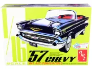 1957 Chevrolet Bel Air Convertible Skill 3 Model Kit 1/16 Scale by AMT