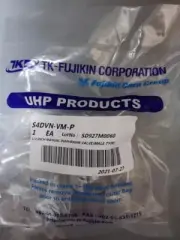 1pcs TK-Fujikin low-pressure manual diaphragm valve 1/4 S4DVN-VM-P