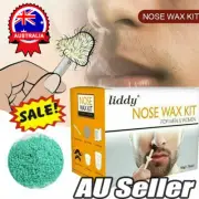 Nose Ear Hair Removal Wax Kit Sticks Easy Mens Nasal Waxing Remover Strips VP