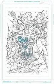 Riley Rossmo - Martian Manhunter #6 p 8 (DC Comics Original Art) Series Climax!