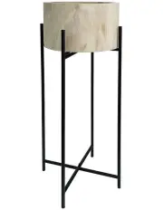 [Willow & Silk] Natural Cross-Legged Stand Pot Plant Holder in Brown