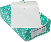 Quality Park Clasp Envelope, 9 X 12, 28Lb, White, 100/Box