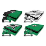 OFFICIAL NHL DALLAS STARS VINYL SKIN DECAL FOR PS4 SLIM CONSOLE & CONTROLLER