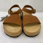 Birkenstock New w/ Box Papillio Glenda Pecan Nubuck Leather Regular Select Size