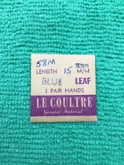 Jaeger Lecoultre Watch Blue Leaf Hands Pair, 58-M