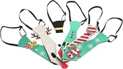 [Totority] Unique Christmas Decor Neckties Mens Christmas Tie and Xmas Party Tie Set