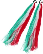 WOFASHPURET 2pcs Synthetic Ponytail Extensions for Fashionable Hair Bands for Versatile Hair Decoration for Parties School and Everyday Use
