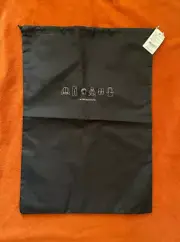 LARGE BLACK FOLDABLE NYLON TRAVEL CASE POUCH LAUNDRY BAG NEW w/TAG MAKE-UP
