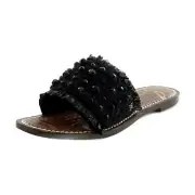 Sam Edelman Gladys Women's Sandals Black Raffia