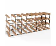 32 Bottles Classic Line Wine Rack - Natural Pine