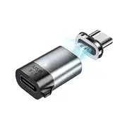 Magnetic USB C Adapter, 24Pins Type C Connector, PD 100W Fast straight shape