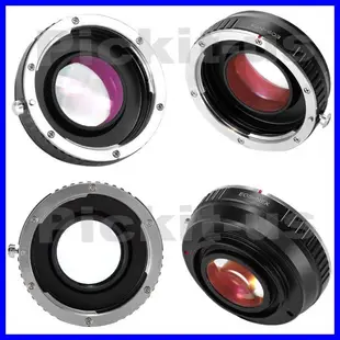 Lens Turbo減焦增光CANON EOS EF鏡頭轉Sony NEX E卡口轉接環NEX-5T NEX-F3 5R