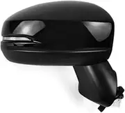 3Pins 5Pins 7Pins Compatible For Honda Fit Jazz GK5 2015-2020 Car Wing Door Side Mirror Assy Assembly Rearview Mirror Folding Cover(Black right 7pins)
