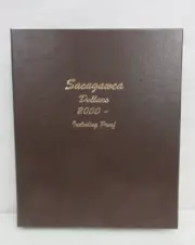 Dansco Coin Album #8183 Sacagawea Dollars Starting 2000 with Proofs (P D & S)